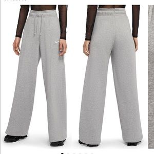 Nike sportswear palazzo pants in gray